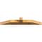 Ekena Millwork Portland Rough Sawn Timber Gable Bracket, Western Red Cedar, 48"W x 8"H x 4"D x 4"F, 4/12 Pitch GBW048X08X0404POR00RWR - alternate 4